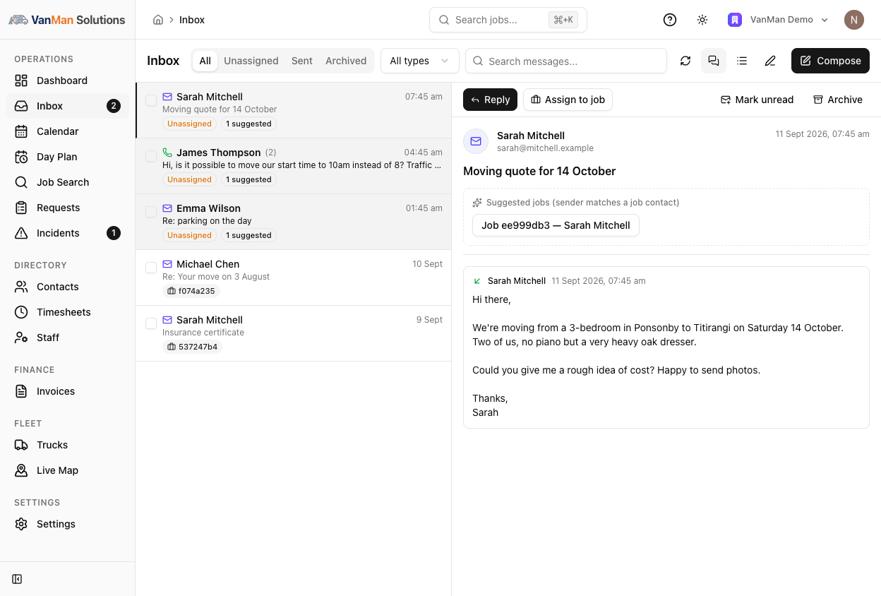 Unified Inbox
