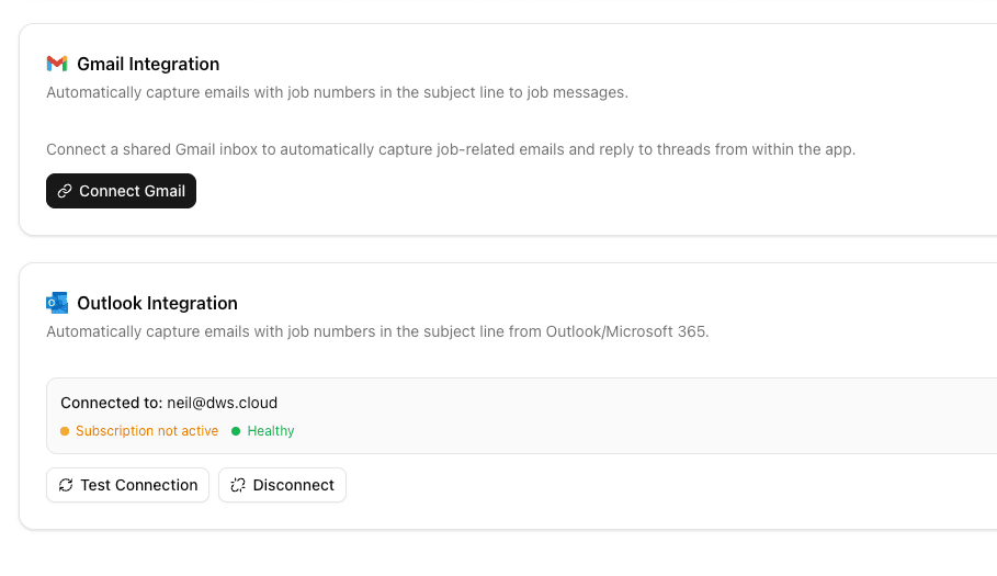 Email Integration