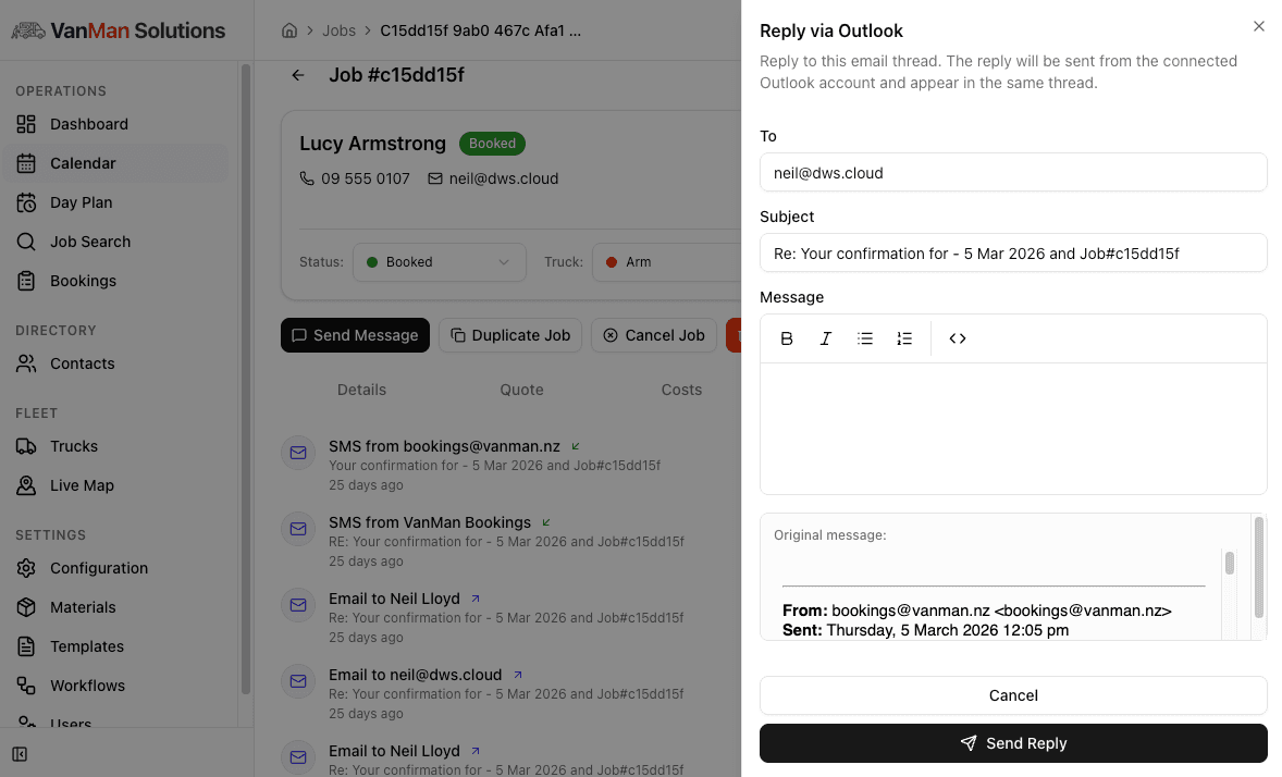 Customer Communications