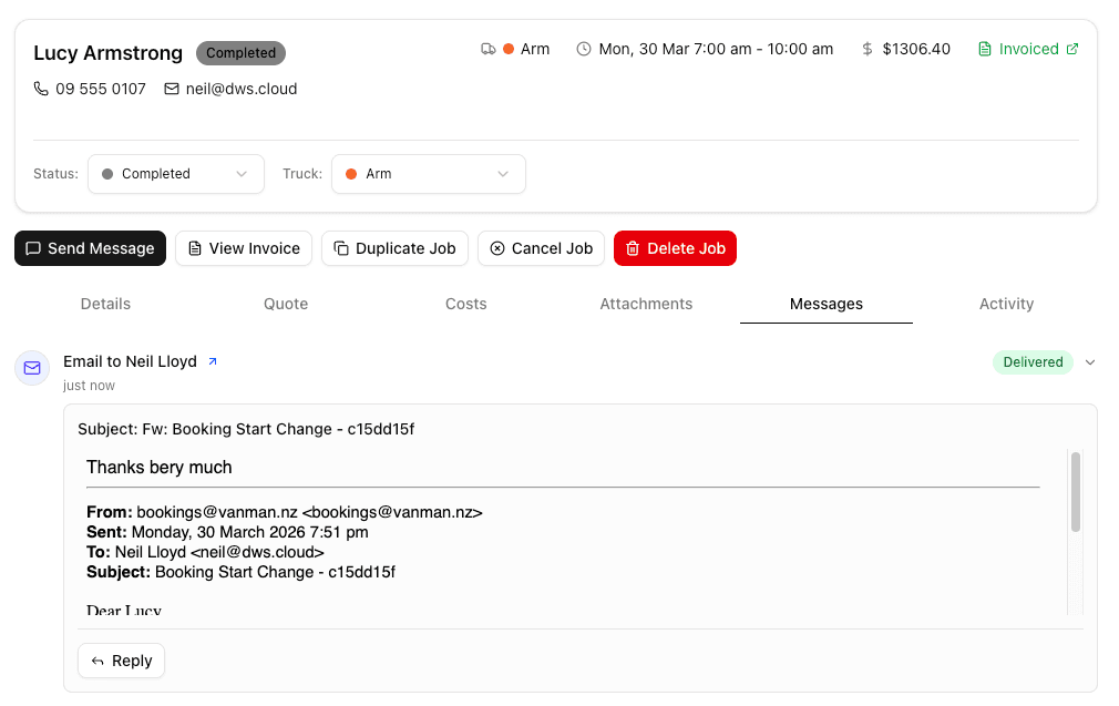 Email Integration