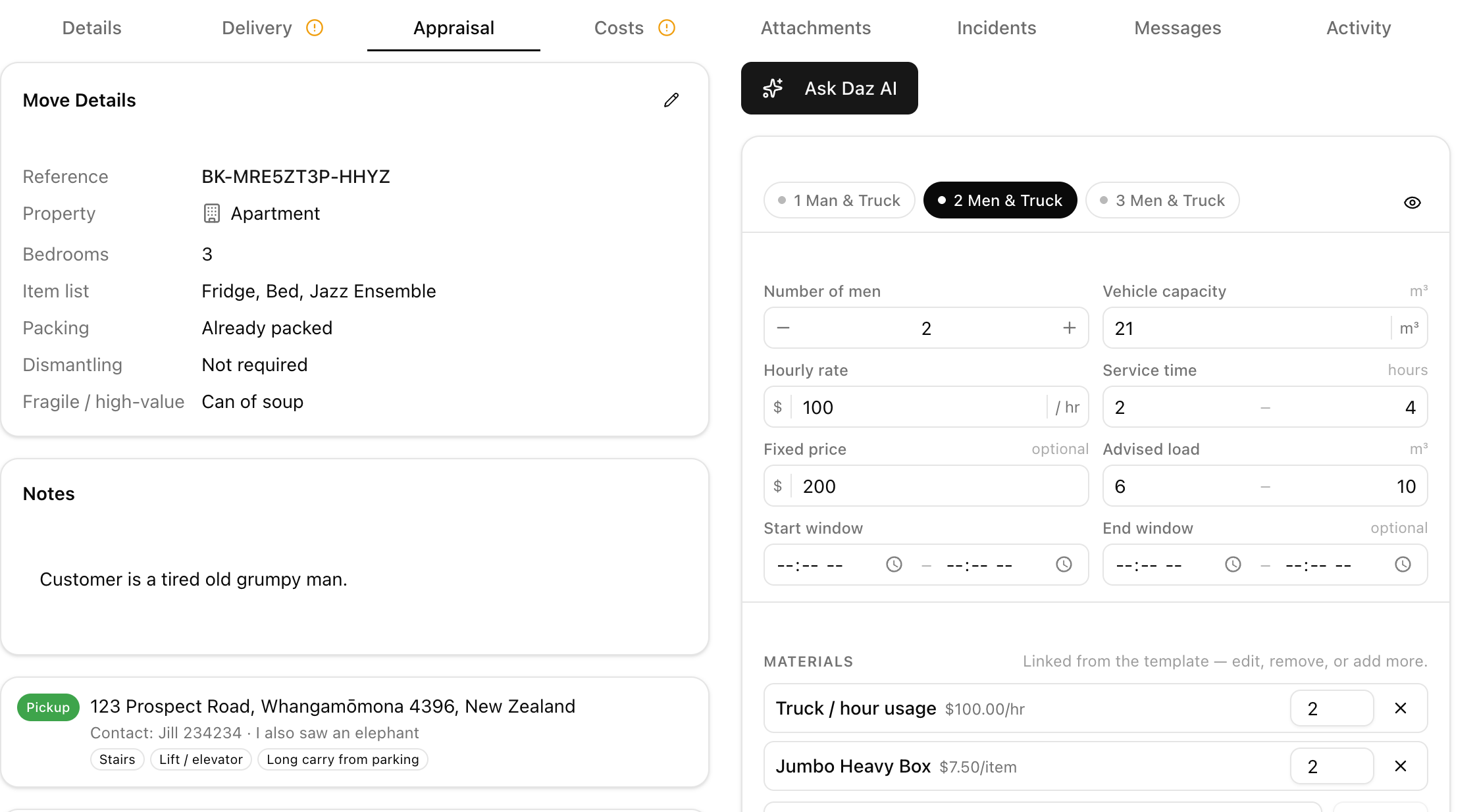 AI Quoting & Assessment